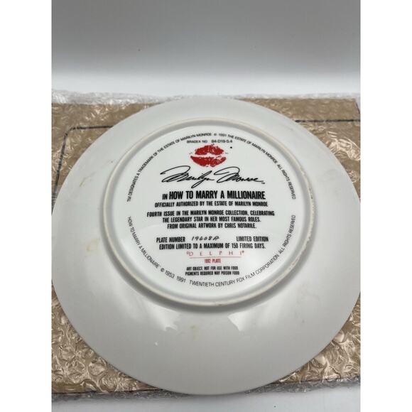 “HOW TO MARRY A MILLIONAIRE” by Chris Notarile The Marilyn Monroe Collection COA - Picture 5 of 6